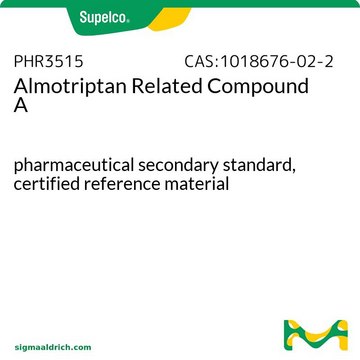 Almotriptan Related Compound A certified reference material, pharmaceutical secondary standard