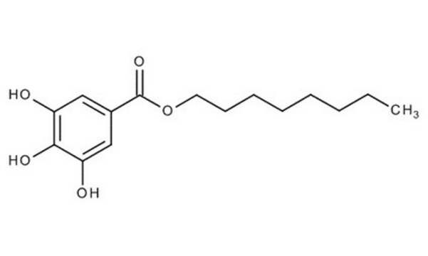 Octyl gallate for synthesis