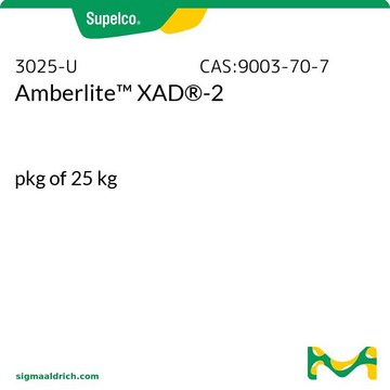 Amberlite&#8482; XAD&#174;-2 pkg of 25&#160;kg