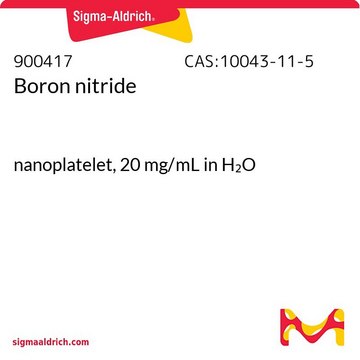 Boron nitride nanoplatelet, 20&#160;mg/mL in H2O