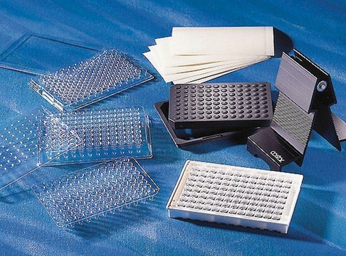 Corning&#174; multiwell plates, plate lids and sealing mats universal multiwell plate lid w/ corner notch, polystyrene, clear, sterile, 50/cs