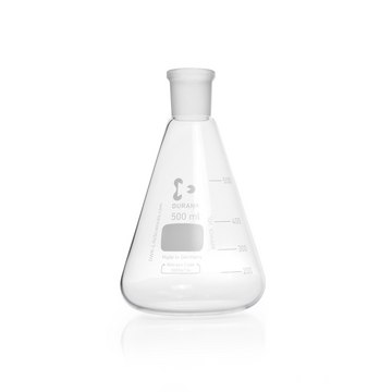 DURAN&#174; Erlenmeyer flask with standard ground joint flask capacity (500&#160;mL), neck Joints: ST/NS/29 (32)