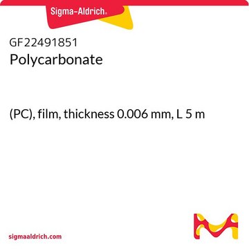 Polycarbonate (PC), film, thickness 0.006&#160;mm, L 5&#160;m