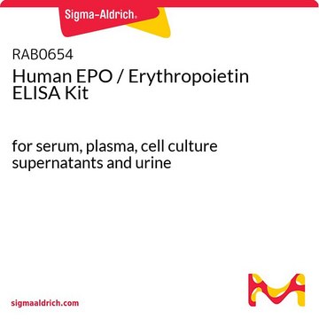 Human EPO / Erythropoietin ELISA Kit for serum, plasma, cell culture supernatants and urine