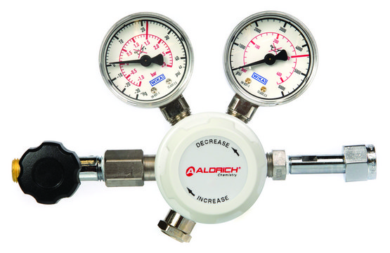 Aldrich&#174; Non-Corrosive Lecture-Bottle Gas Regulator DIN 1 connection