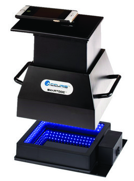 Accuris&#8482; SmartDoc&#8482; 2.0 Imaging System with blue light illumination base, AC/DC input 115 V AC, US 3-pin plug