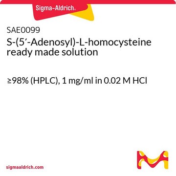 S-(5&#8242;-Adenosyl)-L-homocysteine ready made solution &#8805;98% (HPLC), 1 mg/ml in 0.02 M HCl