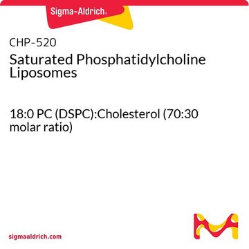 Saturated Phosphatidylcholine Liposomes 18:0 PC (DSPC):Cholesterol (70:30 molar ratio)