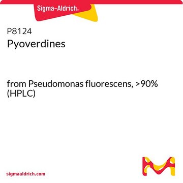 Pyoverdines from Pseudomonas fluorescens, &gt;90% (HPLC)