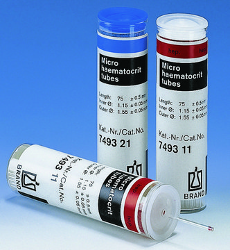 BRAND&#174; micro haematocrit capillary non-hep.