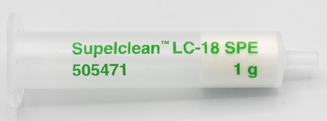 Supelclean&#8482; LC-18 SPE Tube bed wt. 1&#160;g, volume 6&#160;mL, pk of 30