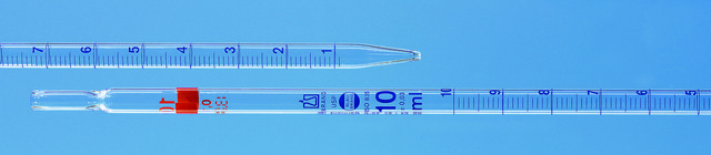 BRAND&#174; USP BLAUBRAND&#174; class AS graduated pipette capacity 10&#160;mL