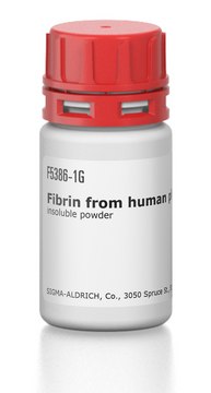 Fibrin from human plasma insoluble powder