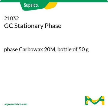 GC Stationary Phase phase Carbowax 20M, bottle of 50&#160;g