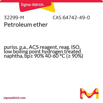 石油醚 puriss. p.a., ACS reagent, reag. ISO, low boiling point hydrogen treated naphtha, bp&#8805; 90% 40-60&#160;°C (&#8805; 90%)