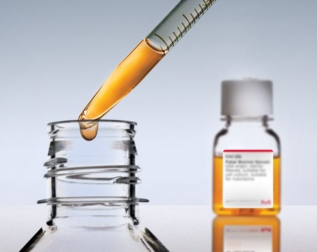 Fetal Bovine Serum USA origin, sterile-filtered, suitable for cell culture, suitable for hybridoma