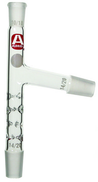 Aldrich&#174; short-path distillation head Joints: ST/NS 14/20 (2), thermometer joint: ST/NS 10/18