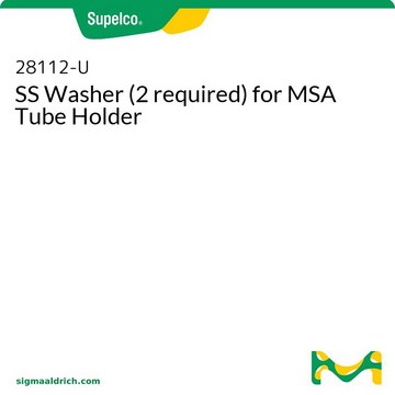 用于 MSA 管固定装置的不锈钢垫圈（需要 2 只）