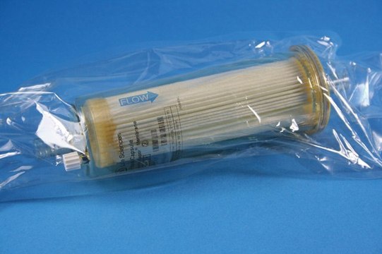 Filter capsule: pleated membrane 0.2 &#956;m medium volume, effective filtration area 1380&#160;cm2 (231&#160;in2), sterile; &#947;-irradiated