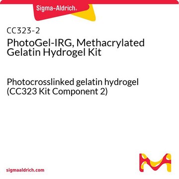 PhotoGel-IRG, Methacrylated Gelatin Hydrogel Kit Photocrosslinked gelatin hydrogel (CC323 Kit Component 2)