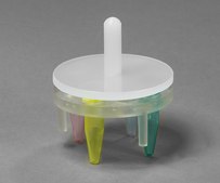 SP Bel-Art® Round Microcentrifuge Floating Bubble Rack with Hold-Down Disk to hold, 8 x 1.5ml Tubes