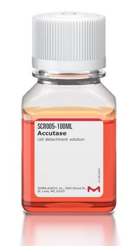 蛋白酶细胞分离液 A cell detachment solution of proteolytic &amp; collagenolytic enzymes. The reagent is useful for creating single cell suspensions from clumped cell cultures for accurate cell counting, detachment of cells from primary tissue.