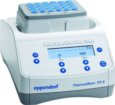 Eppendorf&#174; ThermoMixer&#174; F0.5 with thermal block for 24 reaction vessels 0.5 mL, AC/DC input 120 V, 50/60 Hz (US)