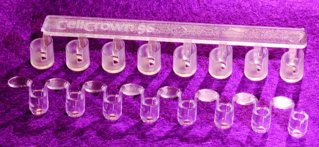 CellCrown&#8482; 插件 96 well plate inserts, 8-well strips, non-sterile