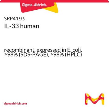 IL-33 human recombinant, expressed in E. coli, &#8805;98% (SDS-PAGE), &#8805;98% (HPLC)