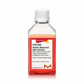 Hanks’ Balanced Salt solution With sodium bicarbonate, liquid, sterile-filtered, suitable for cell culture