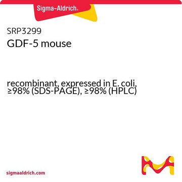 GDF-5 mouse recombinant, expressed in E. coli, &#8805;98% (SDS-PAGE), &#8805;98% (HPLC)