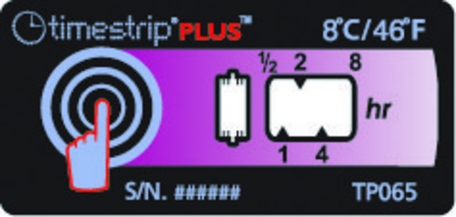 Timestrip Plus&#8482; 8 °C