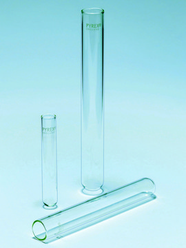 Pyrex&#174; Test tubes, without rim, medium wall 18&#160;mL