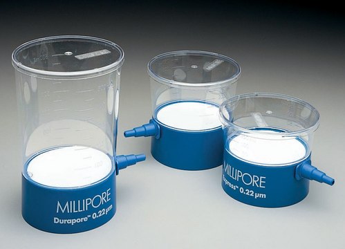 Millipore&#174; Steritop&#174;真空瓶顶过滤器 pore size 0.22&#160;&#956;m, polyethersulfone membrane, funnel capacity 250&#160;mL, 33 mm outlet thread(s), pack of 12&#160;ea