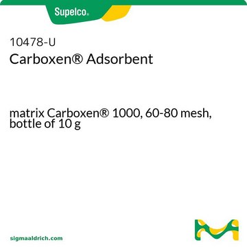 Carboxen&#174; Adsorbent matrix Carboxen&#174; 1000, 60-80&#160;mesh, bottle of 10&#160;g