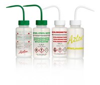 Azlon&nbsp;Multi-Lingual Unvented Wash Bottles capacity 500 mL