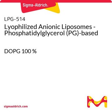 Lyophilized Anionic Liposomes - Phosphatidylglycerol (PG)-based DOPG 100&#160;%