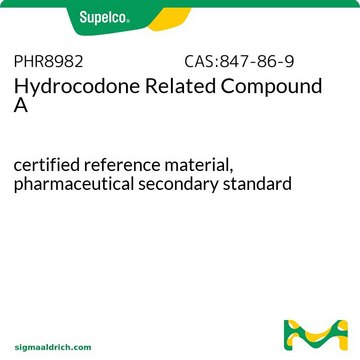 Hydrocodone Related Compound A certified reference material, pharmaceutical secondary standard