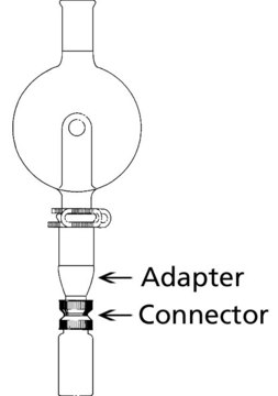 Connecting Adapter female joint: ST/NS 24/40, thread size 13-425