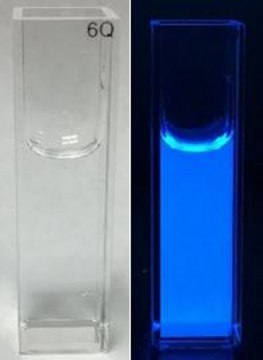 Graphene quantum dots blue luminescent, 1&#160;mg/mL in H2O