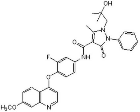 c-Met/RON Dual Kinase Inhibitor The c-Met/RON Dual Kinase Inhibitor, also referenced under CAS 913376-84-8, controls the biological activity of c-Met/RON.