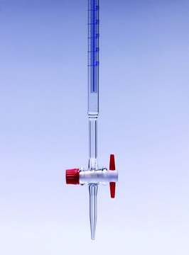 Pyrex&#174; Burettes, class B with PTFE key 50&#160;mL