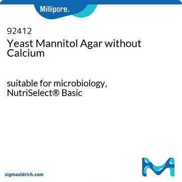 Yeast Mannitol Agar without Calcium suitable for microbiology, NutriSelect&#174; Basic