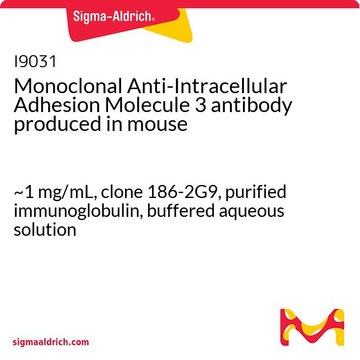 Monoclonal Anti-Intracellular Adhesion Molecule 3 antibody produced in mouse ~1&#160;mg/mL, clone 186-2G9, purified immunoglobulin, buffered aqueous solution