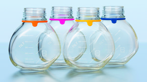 DURAN® GL 56 Bottle Tag orange silicone