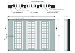Grace Bio-Labs ProPlate® microarray system tray set with stainless steel spring clips