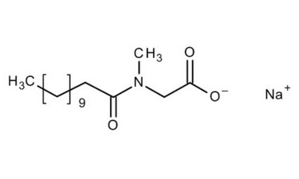 N-十二烷基肌氨酸钠盐 (stabilised) for synthesis