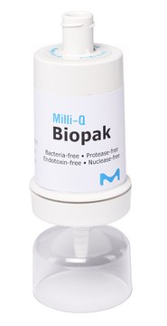 Biopak 纯化柱 Ultrafilter for the production of pyrogen-, nuclease-, protease- and bacteria-free water at the point of dispense of Milli-Q&#174; IQ/IX/EQ systems