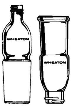 Wheaton connecting adapter To hose connector.