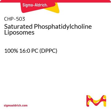 Saturated Phosphatidylcholine Liposomes 100% 16:0 PC (DPPC)